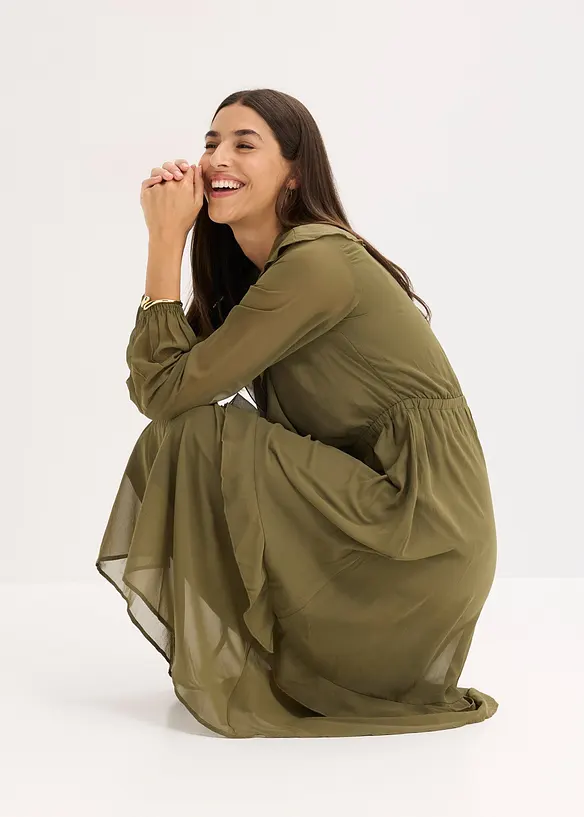 Robe midi, bonprix