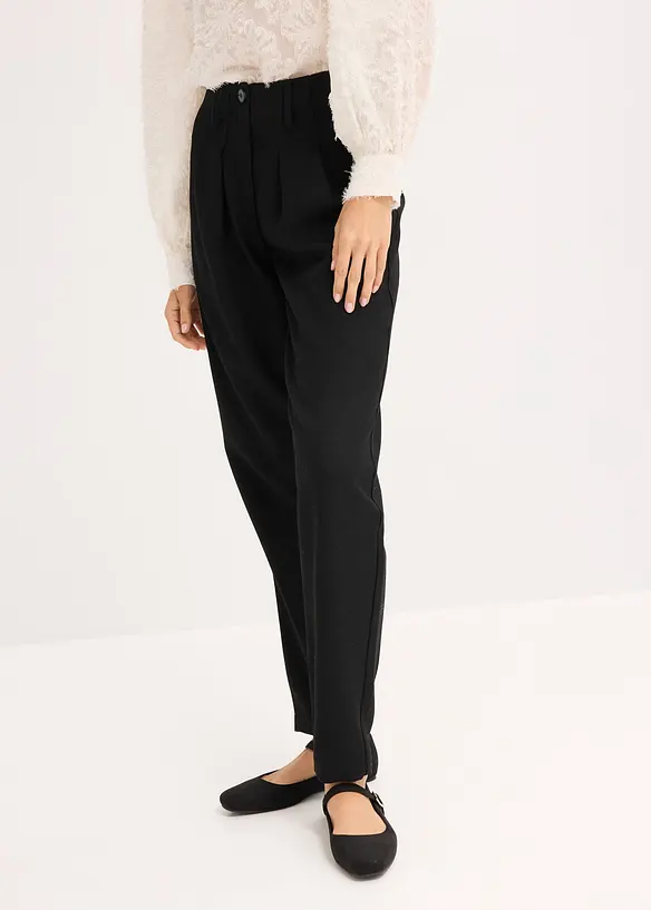 Pantalon aspect laine, bonprix