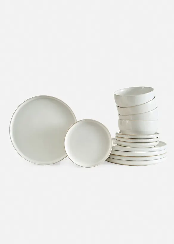 Set de vaisselle (12 pces), bonprix