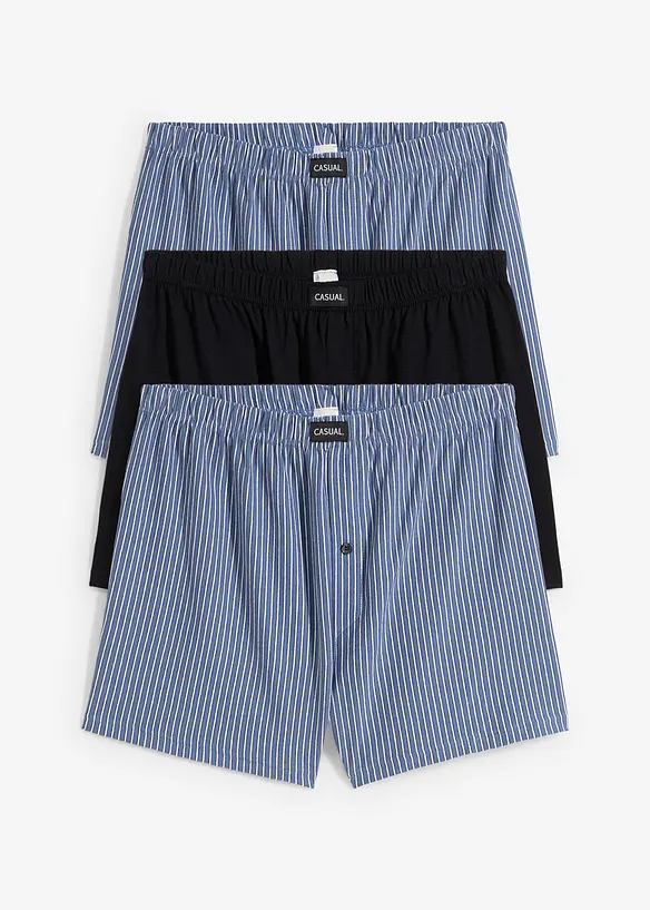 Lot de 3 caleçons en jersey coton, bonprix