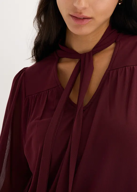 Blouse en mesh, bonprix
