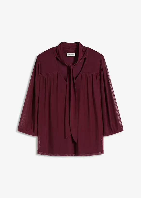 Blouse en mesh, bonprix