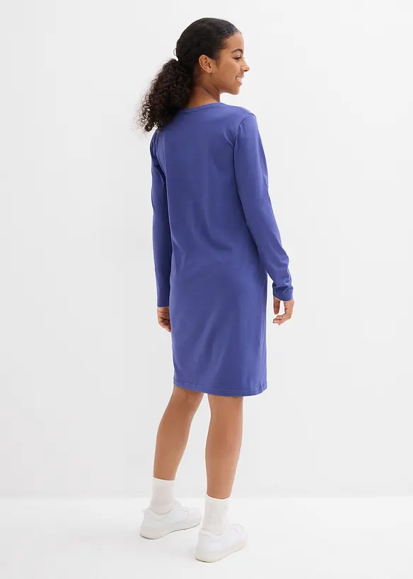 Lot de 2 robes en jersey coton extensible, bonprix