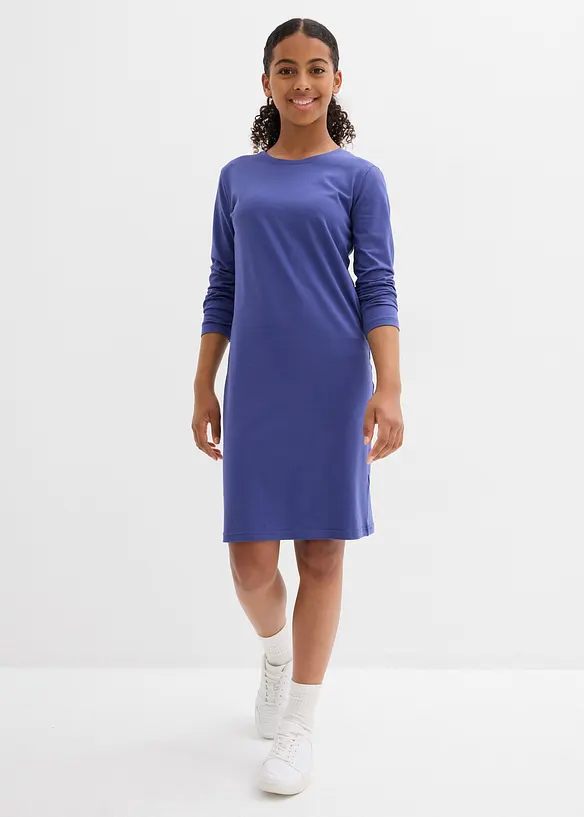 Lot de 2 robes en jersey coton extensible, bonprix