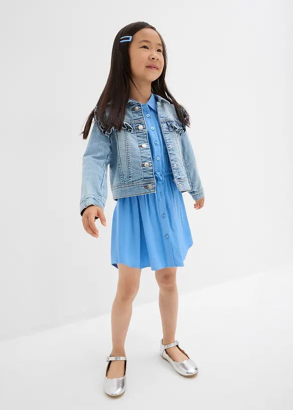 Robe-chemise en viscose fluide, bonprix