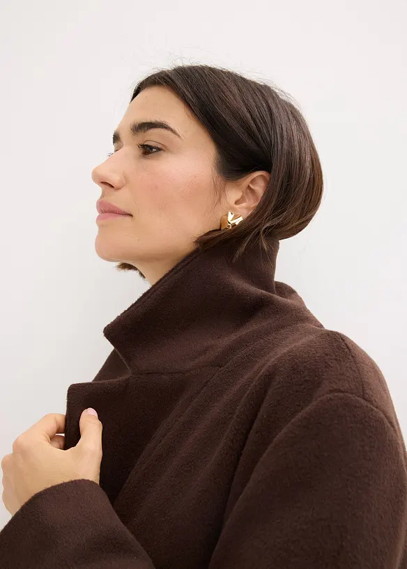 Manteau court aspect laine, bonprix