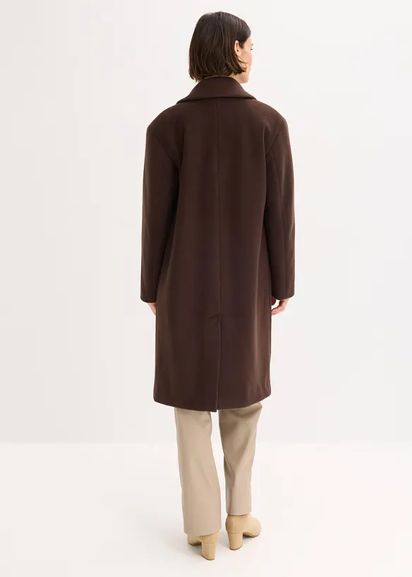 Manteau court aspect laine, bonprix