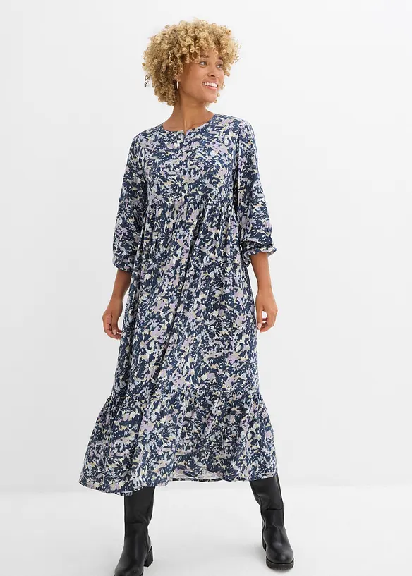 Robe blouse en viscose, bonprix