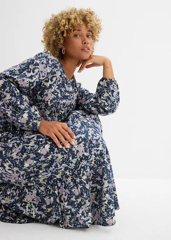 Robe blouse en viscose, bonprix