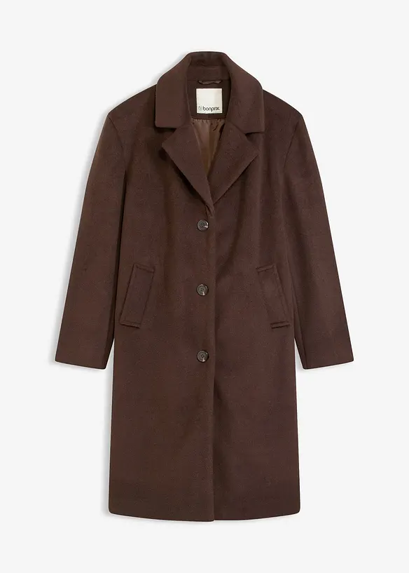 Manteau court aspect laine, bonprix