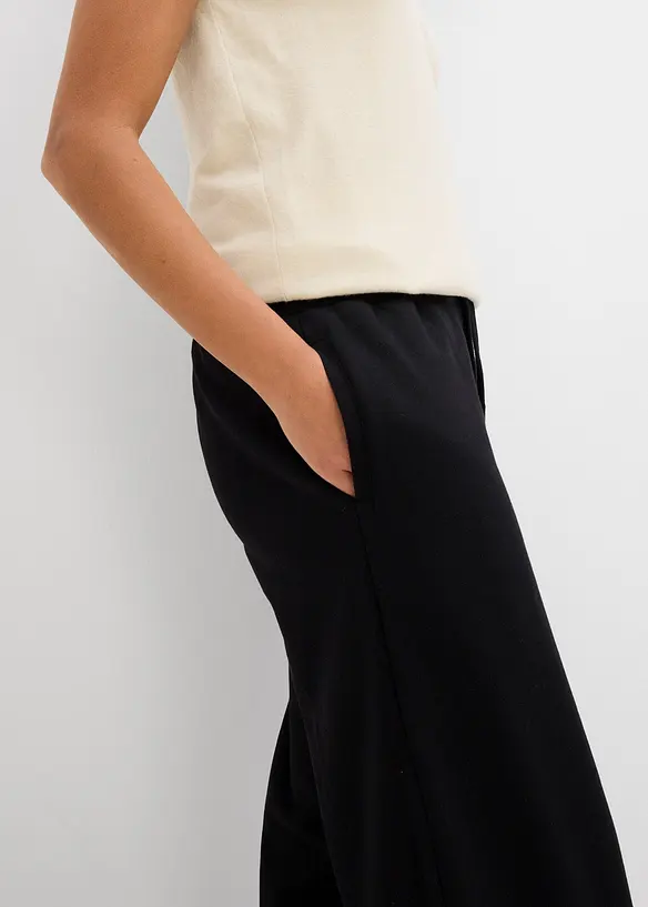Pantalon en molleton 100% coton, bonprix