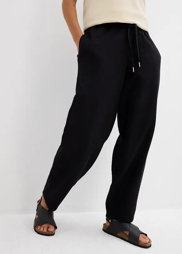 Pantalon en molleton 100% coton, bonprix