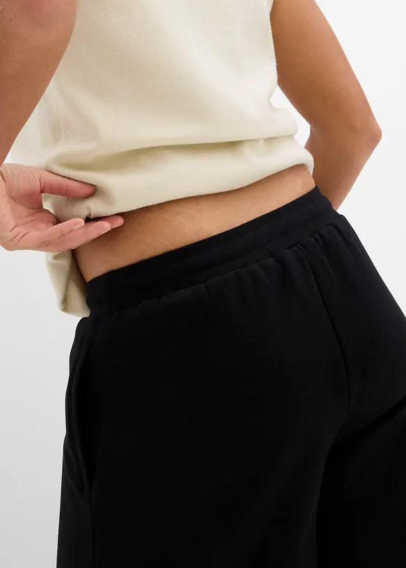 Pantalon en molleton 100% coton, bonprix