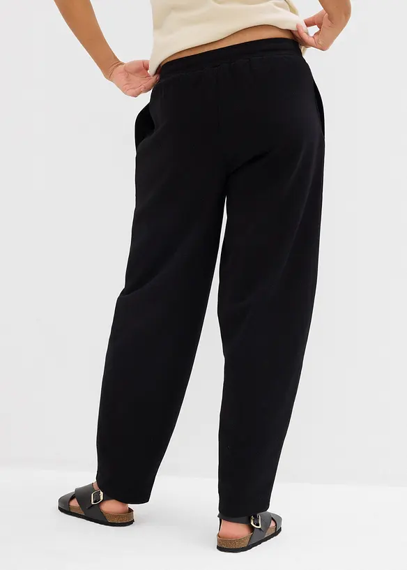 Pantalon en molleton 100% coton, bonprix