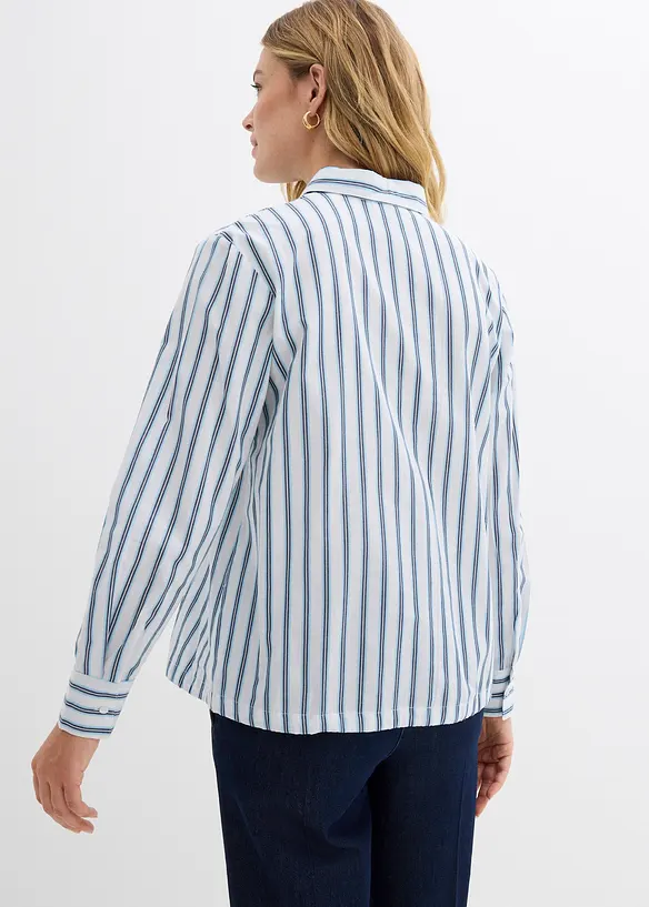 Chemisier oversize 100 % coton, bonprix