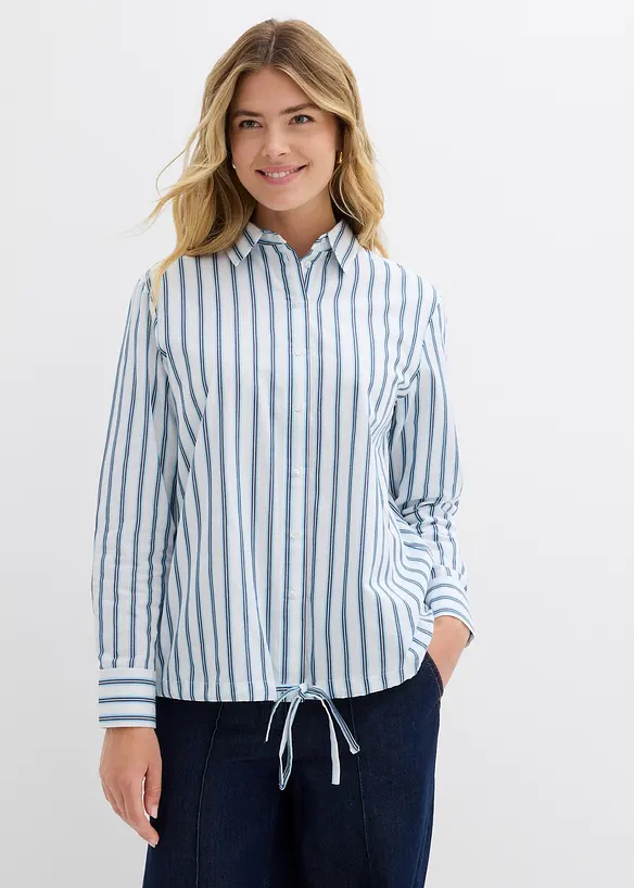 Chemisier oversize 100 % coton, bonprix