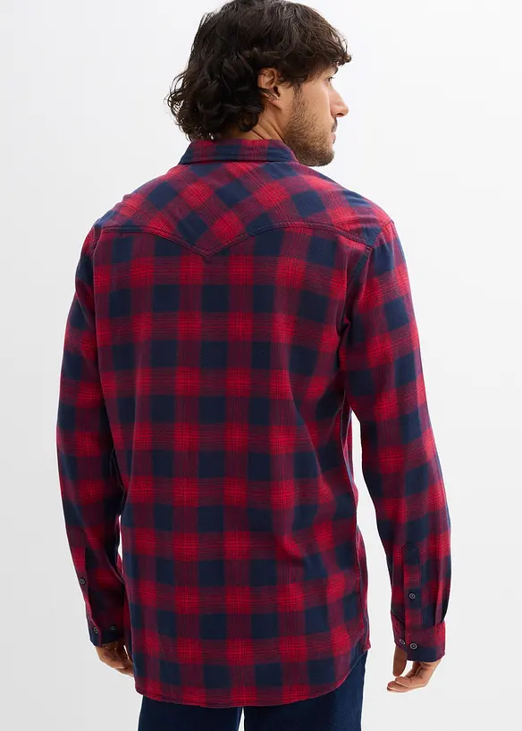 Chemisier en flanelle 100% coton, bonprix