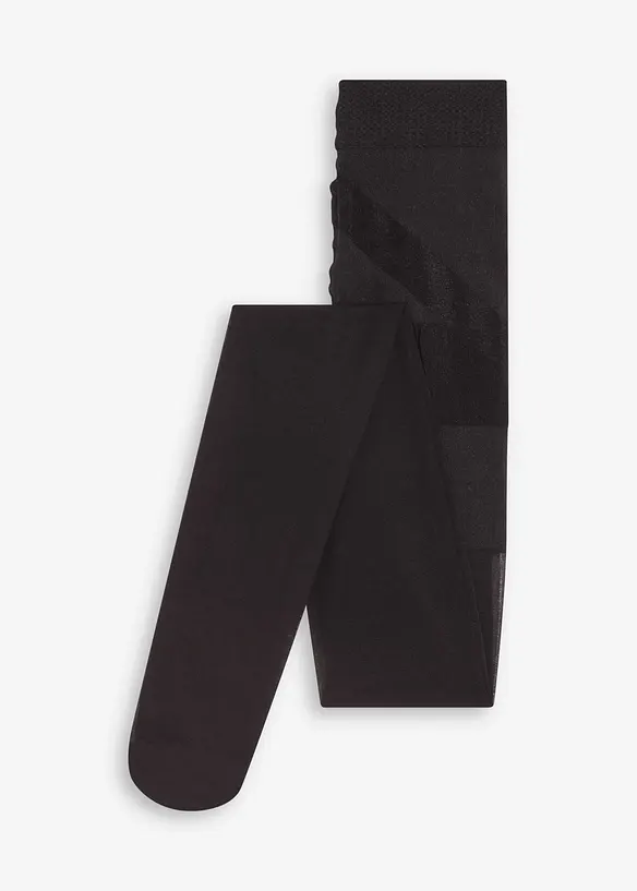 Collant 30den semi-transparent avec finitions confortable + légère compression, bonprix