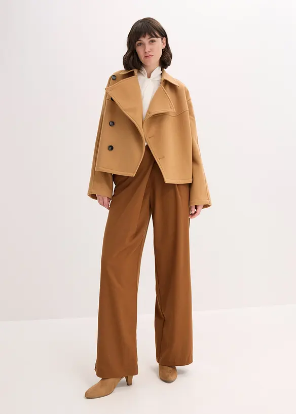 Pantalon de tailleur en viscose mélangée, bonprix