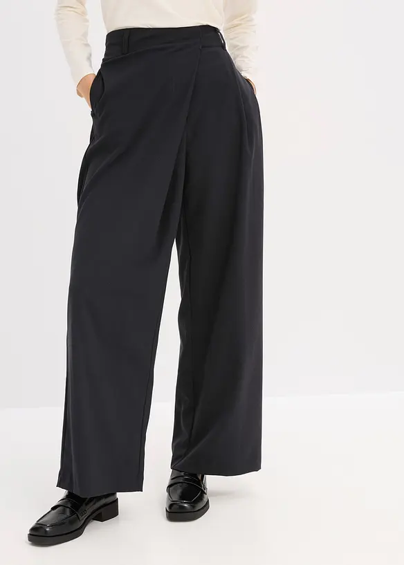 Pantalon de tailleur en viscose mélangée, bonprix