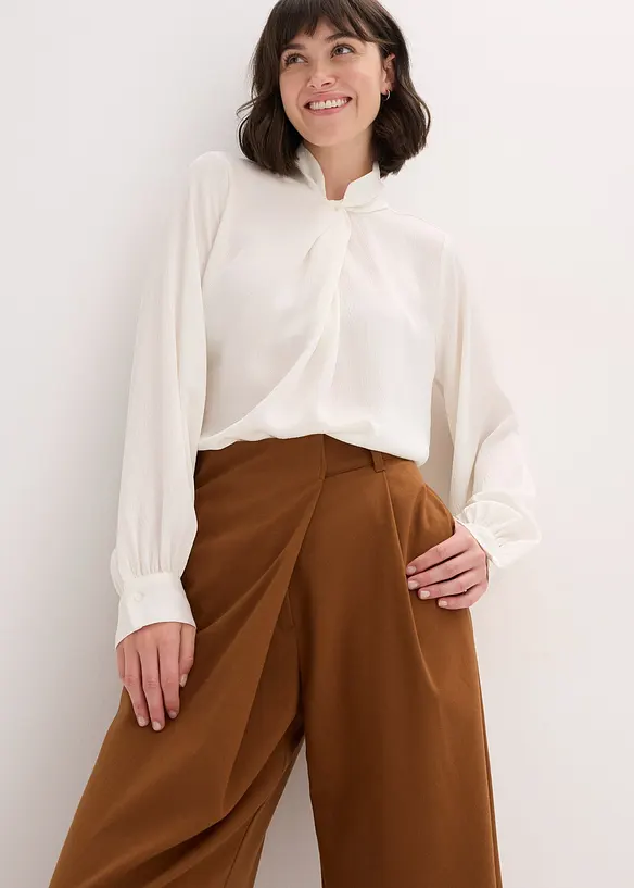 Pantalon de tailleur en viscose mélangée, bonprix
