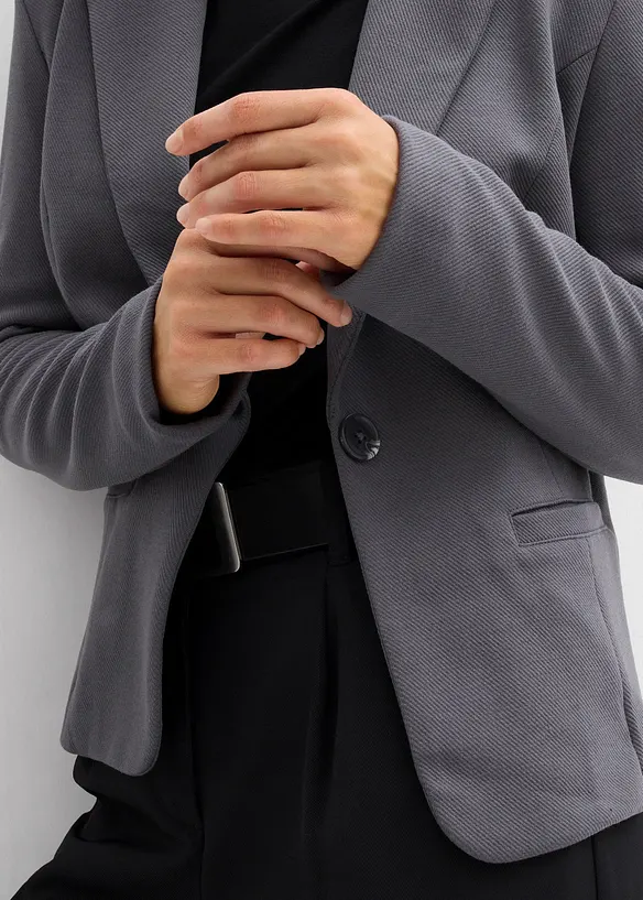 Blazer en molleton avec viscose, bonprix