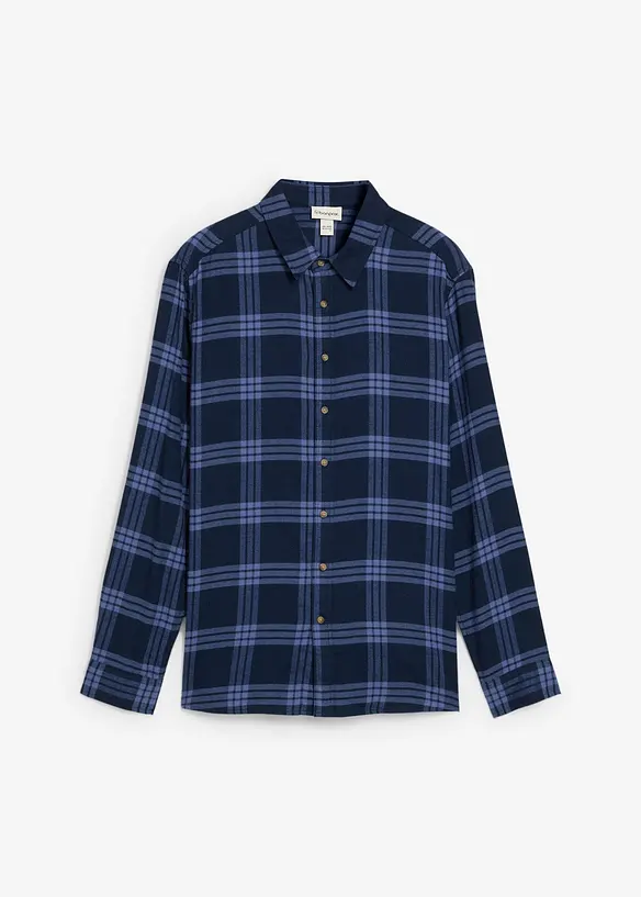 Chemise en flanelle 100% coton, bonprix
