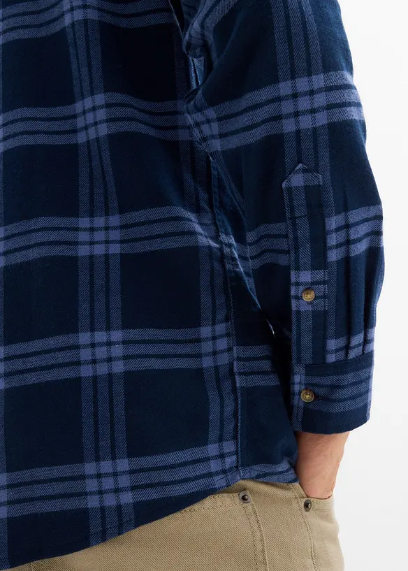 Chemise en flanelle 100% coton, bonprix