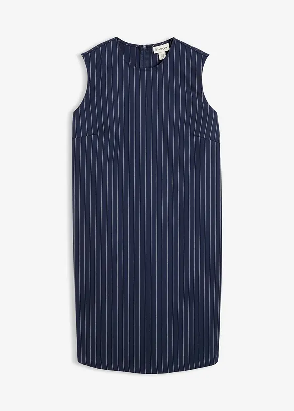 Robe courte à rayures tennis, viscose mélangée, bonprix