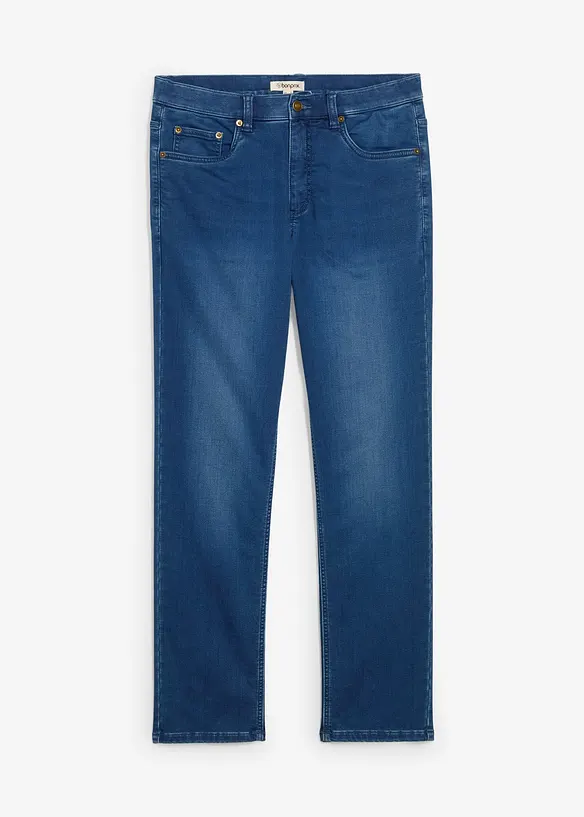 Jean jogging classique à taille élastiquée, droit, bonprix