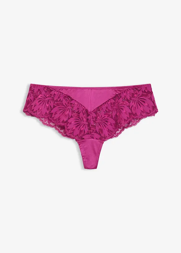 Shorty-string en matière brillante, bonprix