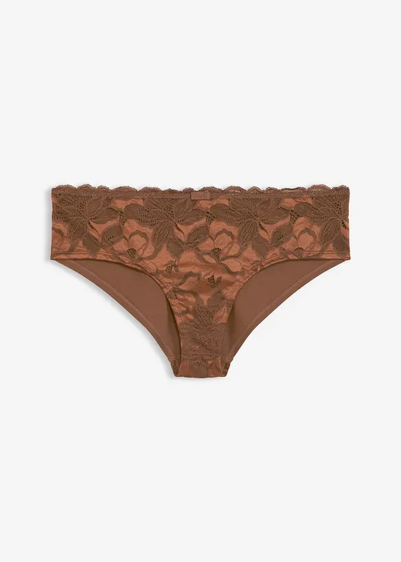 Culotte en dentelle bicolore, bonprix