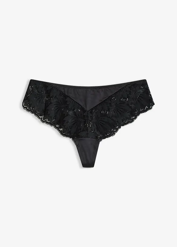 Shorty-string en matière brillante, bonprix