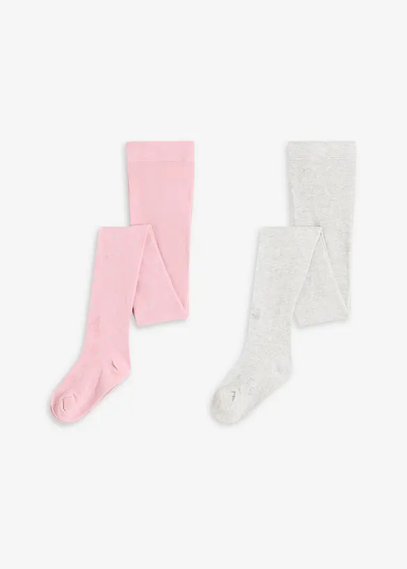 Lot de 2 collants pour enfant, bonprix