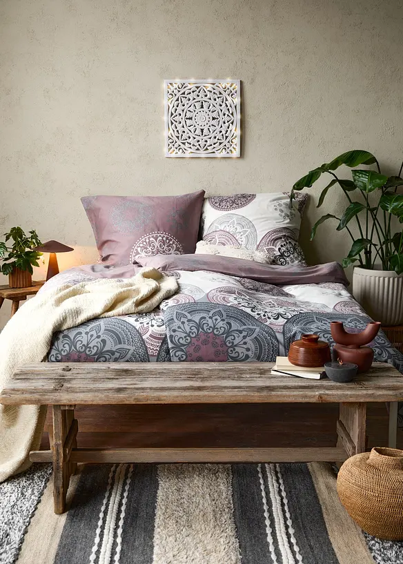 Parure de lit à motif ornemental, bonprix