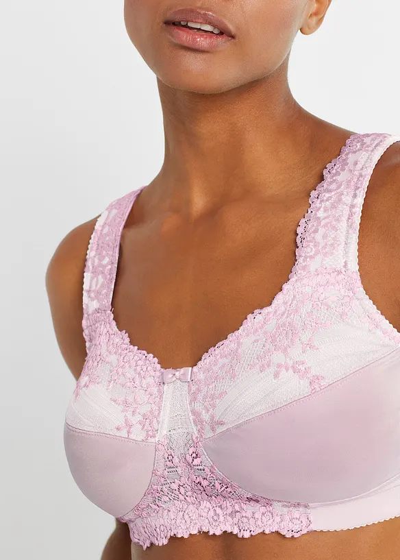 Soutien-gorge grand maintien sans armatures avec bretelles rembourrées, bonprix