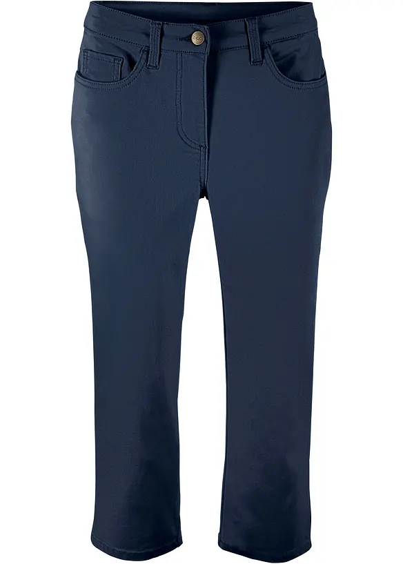 Jean droit, taille mi-haute et confortable, bonprix
