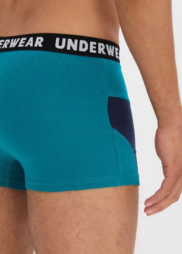 Lot de 3 boxers coton, bonprix