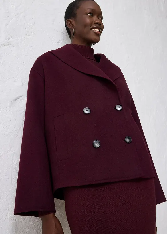 Veste en laine majoritaire, bonprix