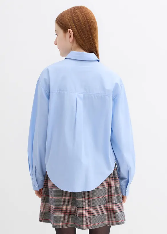 Chemisier oversize 100 % coton, bonprix