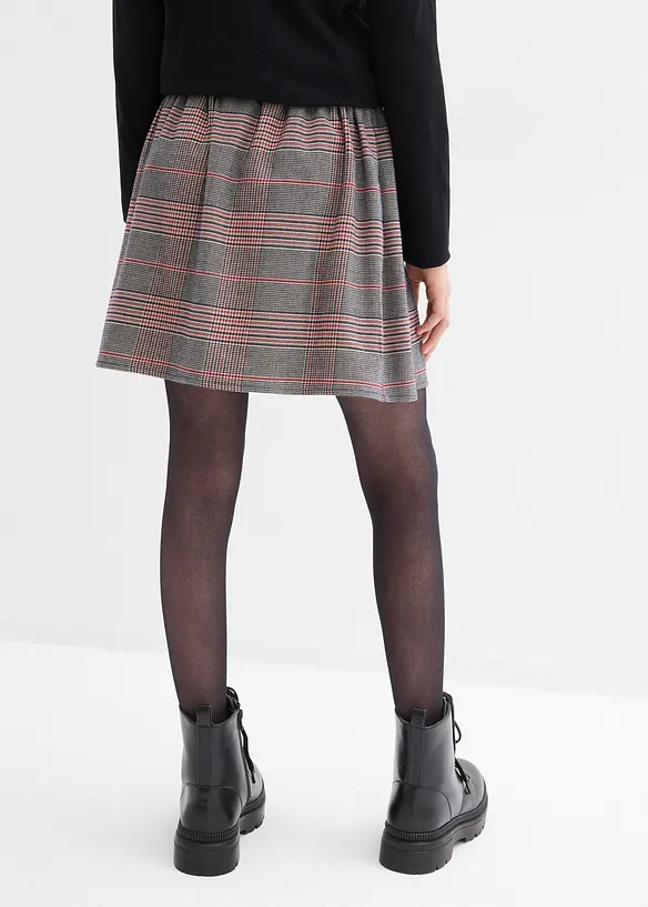 Jupe en jersey avec taille élastiquée, bonprix