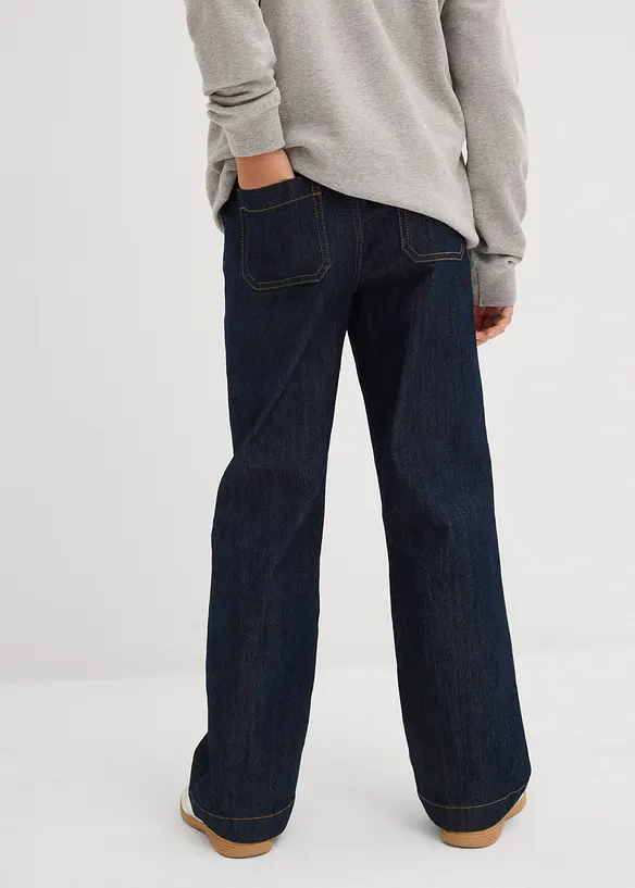 Jean large taille mi-haute, bonprix