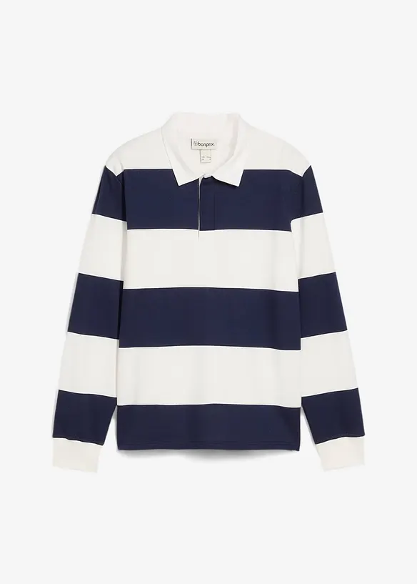 Polo de rugby 100% coton, bonprix