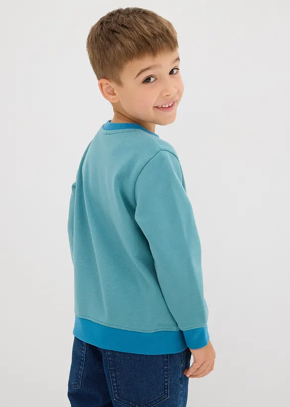 Sweat-shirt en molleton doux, bonprix