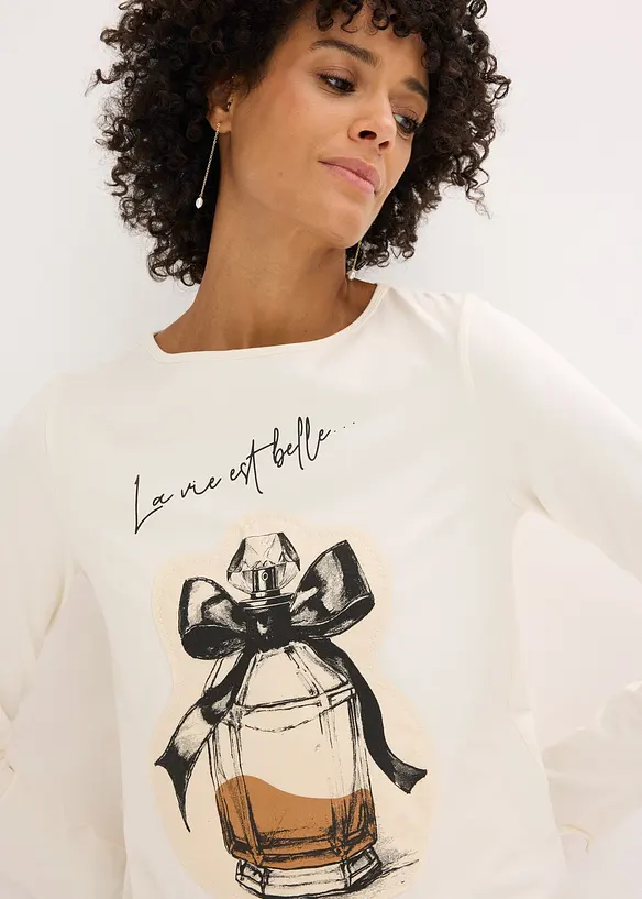 T-shirt manches longues, bonprix