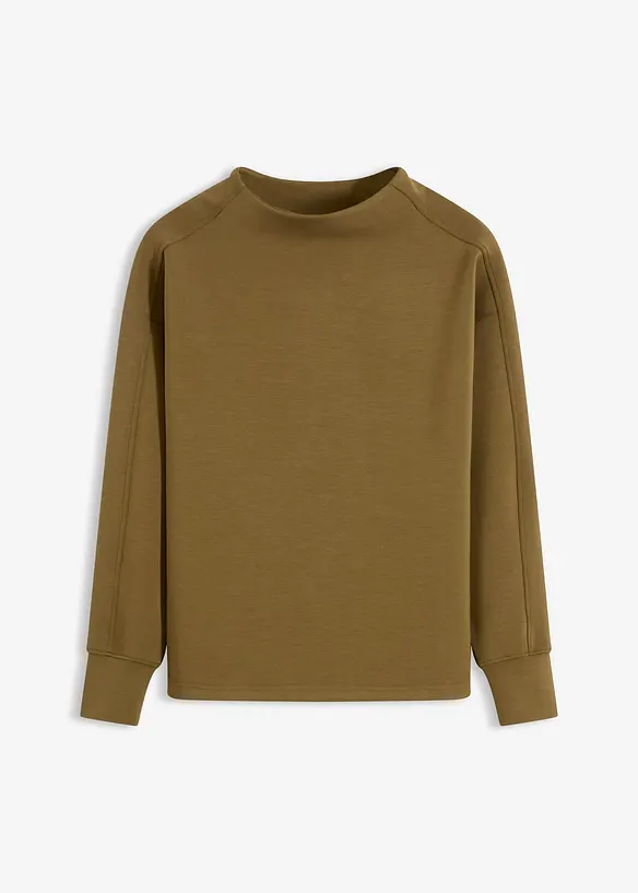 Sweat oversize en matière néoprène douce, bonprix