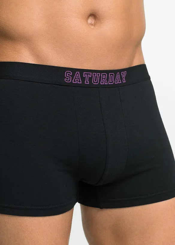 Lot de 7 boxers coton, bonprix