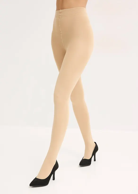Collant chaud en polaire 140den, bonprix