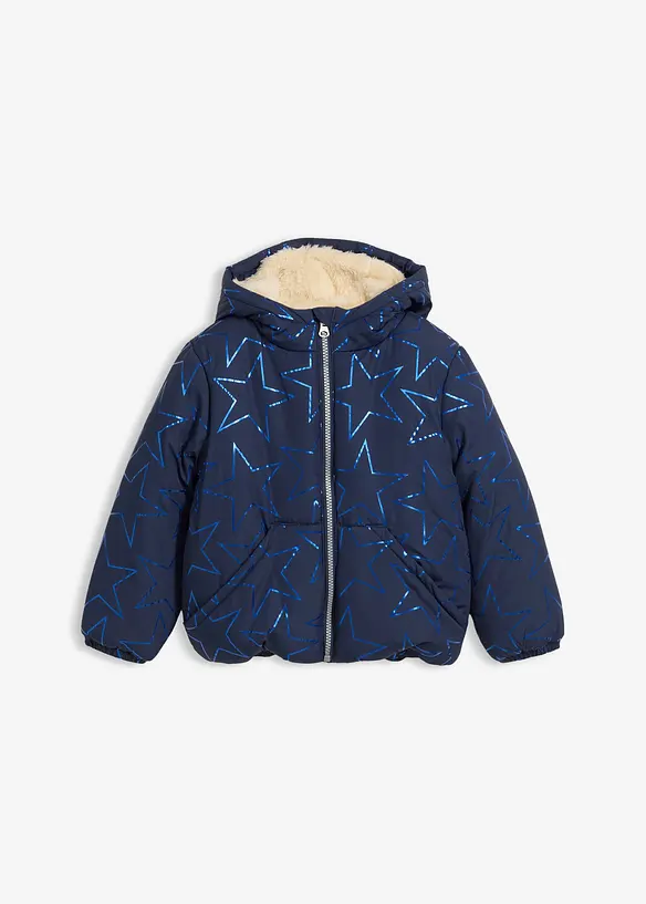 Doudoune déperlante avec doublure sherpa, bonprix