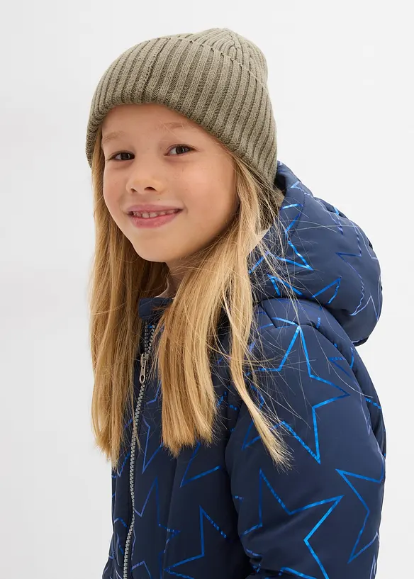Doudoune déperlante avec doublure sherpa, bonprix